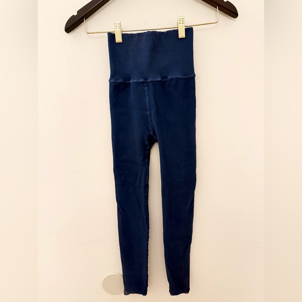 FP Movement by Free People - Happiness Runs - High-Waisted Leggings in Navy